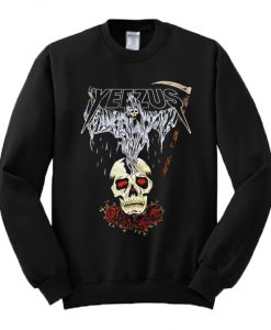 Yeezus Death Skull Sweatshirt