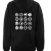 Avengers Heroes Icon Hoodie Back