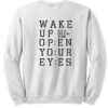 BTS Wake Up Tour Sweatshirt Back