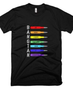 Bangtan Crayons BTS Member T Shirt