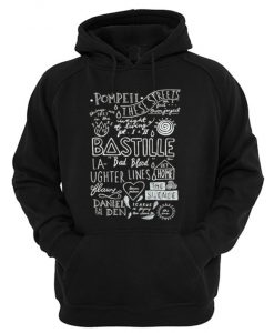 Bastille Collage Art Hoodie