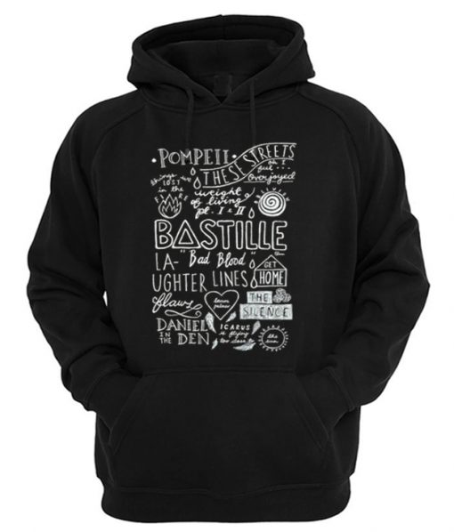 Bastille Collage Art Hoodie