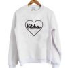 Bitches Heart Graphic Sweatshirt