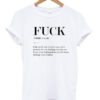 Fuck Definition T-Shirt