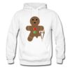 Gingerbread Man With Limp Leg Hoodie