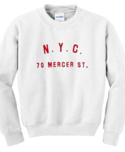 NYC 70 Mercer St Sweatshirt