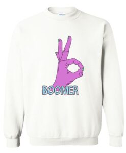 Okay Boomer Crewneck Sweatshirt