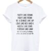 Party Like Frank Fught Like Fiona T Shirt