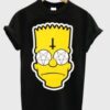 Satanic Bart Simpson Graphic T Shirt