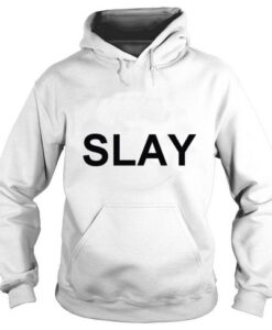 Slay Font Hoodie Pullover