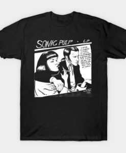 Sonic Pulp Go Fiction Graphic T Shirt