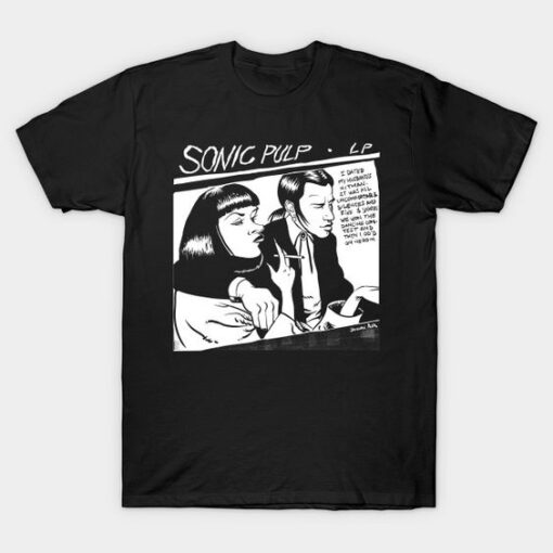 Sonic Pulp Go Fiction Graphic T Shirt