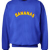 Yellow Font banana Sweatshirt