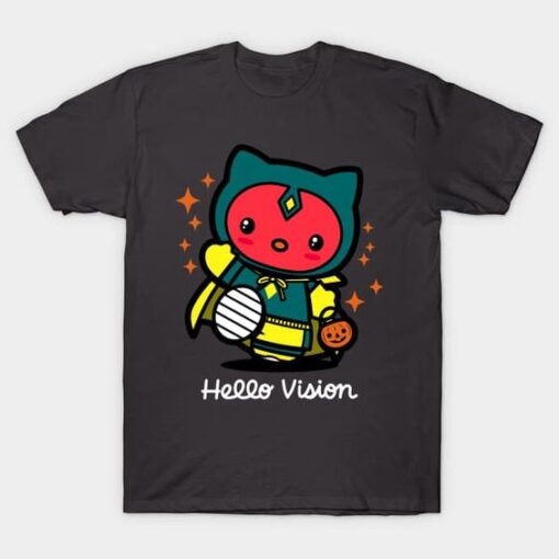 Hello Vision halloween T Shirt