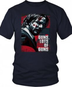 John Wick Guns Lots of Gun T Shirt