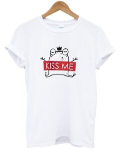 Kiss Me Frog Funny T Shirt