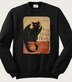 Le Dragon Noir Graphic Sweatshirt