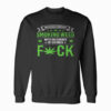 Marijuana Smoking Weed Weekend Forecast Sweatshirt