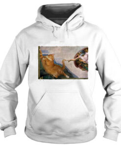 Michelangelo British Cat Hoodie Pullover