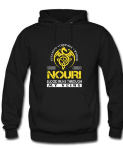 NOURI Blood Runs Through My Veins Hoodie