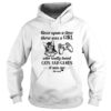 Once Upon A Time There Girl Who Really Loved Cats And Games Hoodie