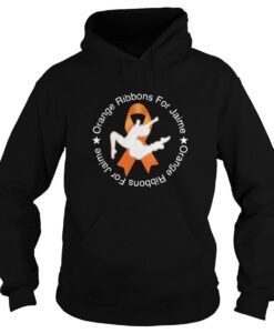 Orange Ribbons For Jaime Hoodie