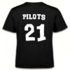 Pilots 21 T Shirt Back