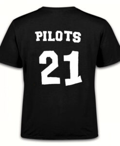 Pilots 21 T Shirt Back