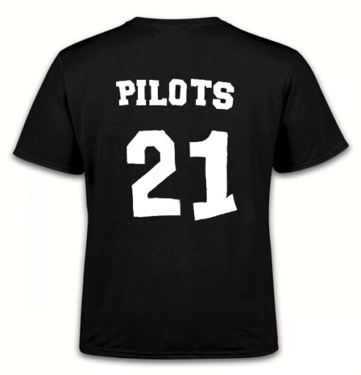 Pilots 21 T Shirt Back