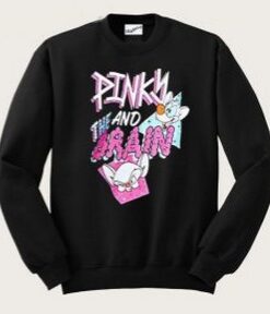 Pinky And The Brain Graphic Sweatshirt