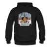 Playboi Carti Hip Hop Hoodie Black