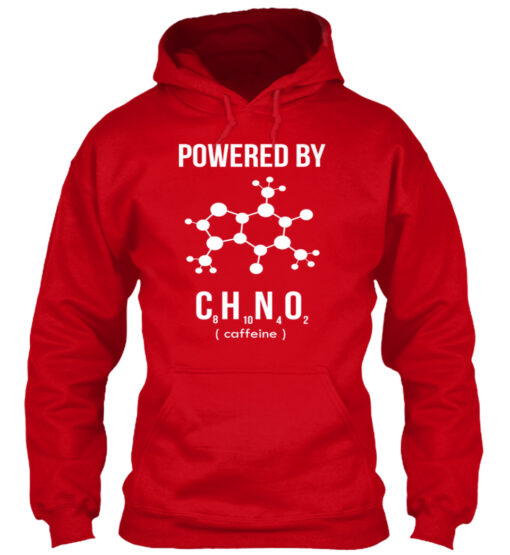 Powered By Caffeine Chemistry Hoodie