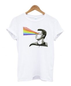 Star Trek Geordi Reading Rainbow T Shirt