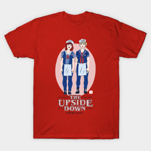 The Upside Down Podcast Scoops Ahoy T shirt