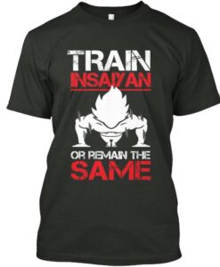 Train InSaiyan Or Remain The Same T Shirt