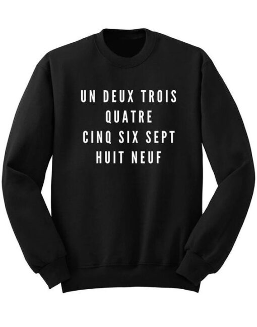 Un Deux Trois Eliza Hamilton Sweatshirt