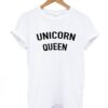 Unicorn Queen Font T Shirt