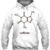 caffeine molecule Hoodie Pullover