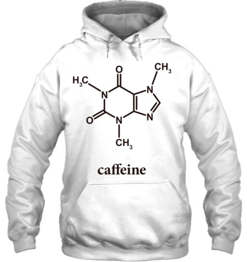 caffeine molecule Hoodie Pullover