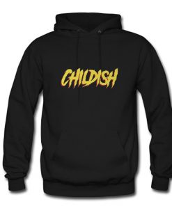 childish logo hoodie pullover