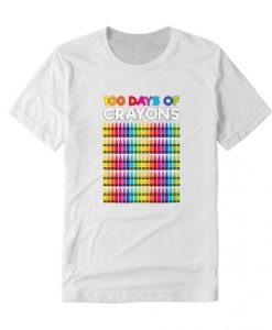 100 Days Of Crayons T Shirt