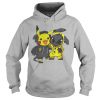 Baby Pikachu And Toothless Hoodie