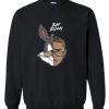 Bad Bunny Half Face Sweatshirt