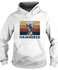 Beer and Hammerhead Shark hoodie