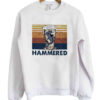 Beer and Hammerhead Shark sweatshirt