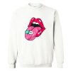 Eat Me Lips tongue Sweatshirt