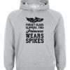 Forget glass slippers Princess Wear Spikes Hoodie