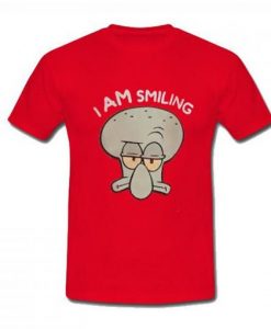 I Am Smiling Squidward T Shirt
