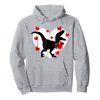 I Steal Hearts Loveasaurus hoodie
