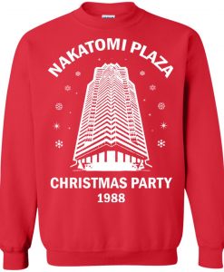 Nakatomi Plaza Christmas Party sweatshirt